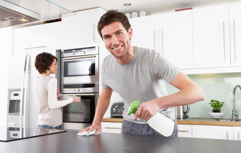 kitchen is clean