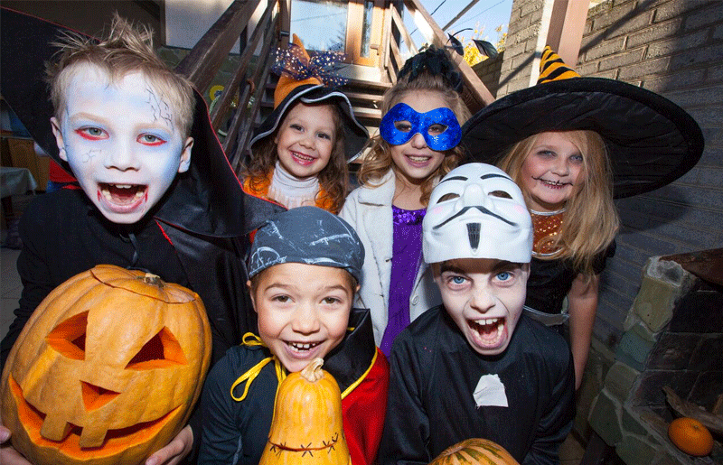 Trick or Treating in Dubai