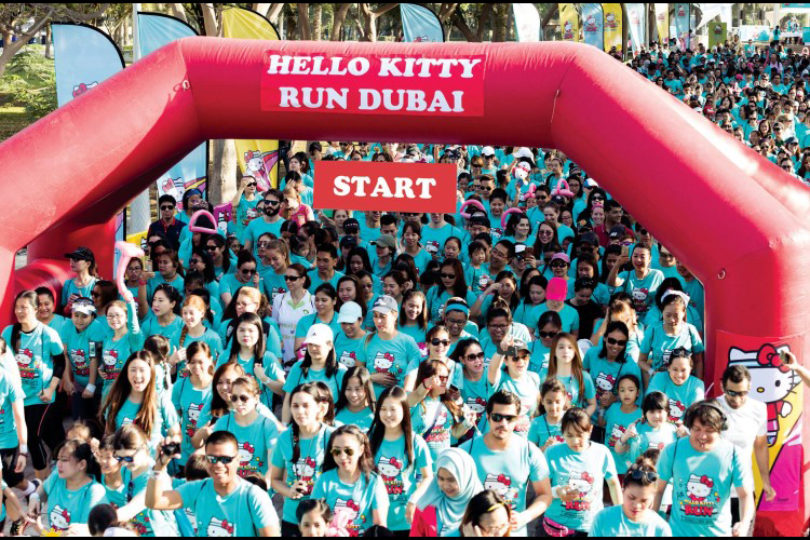 Hello Kitty Run Dubai 2016