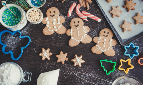 Kids festive gingerbread workshop in Dubai