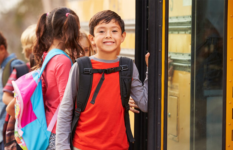 school bus journey 