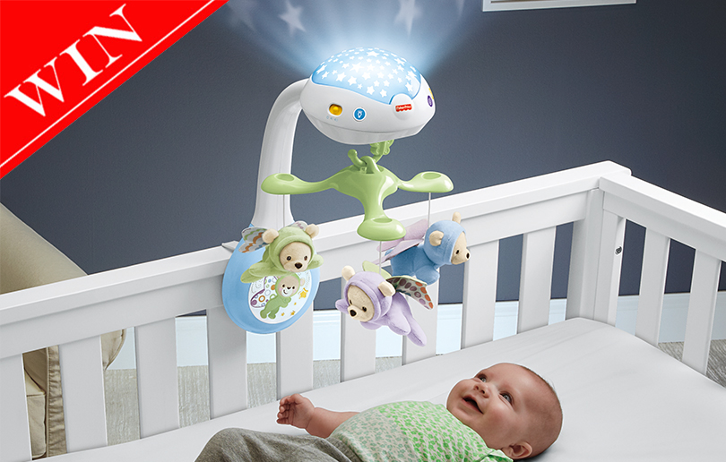 Win a Butterfly Dreams 3-in-1 Projection Mobile Worth AED 329