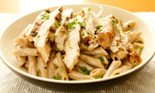 Healthy family recipe: Mixed vegetable and chicken pasta