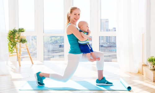 Baby-friendly fitness classes