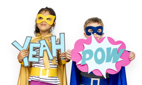 Kid’s show: be your own superhero