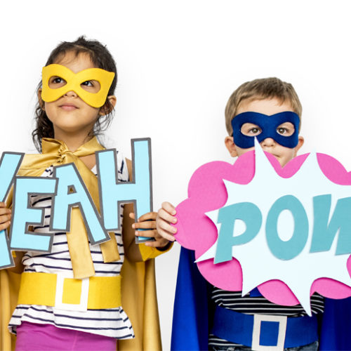 Kid’s show: be your own superhero