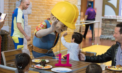 Have Breakfast with Barney, Bob the Builder and Angelina Ballerina