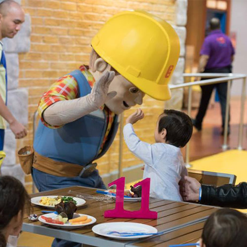 Have Breakfast with Barney, Bob the Builder and Angelina Ballerina