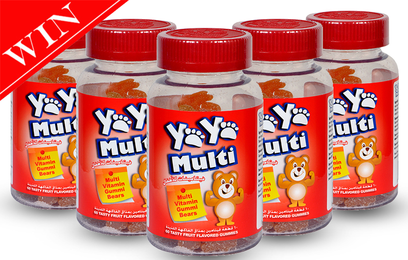 Win 5 Bottles of YaYa Multi Vitamins Worth AED 310