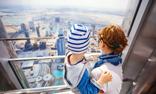 Over 50% discount for a family day out at the Burj Khalifa