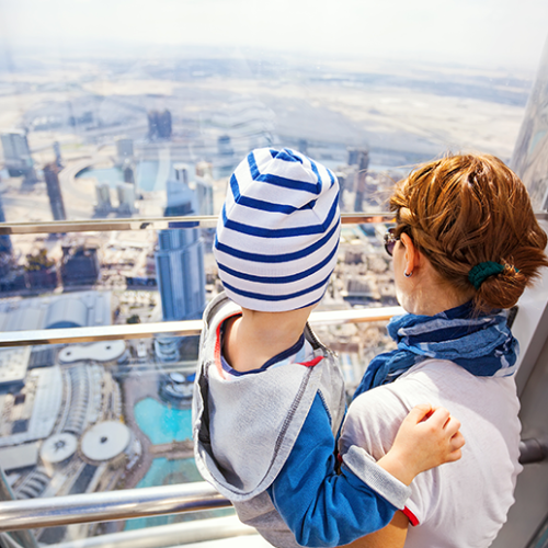 Over 50% discount for a family day out at the Burj Khalifa