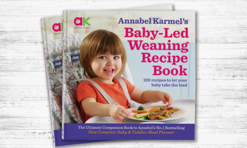 Annabel Karmel launches new baby-led weaning recipe book
