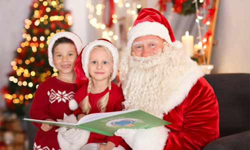 Santa Claus is doing home delivery across Dubai from 1st December!