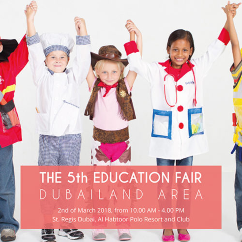 The Education Fair for Dubailand area