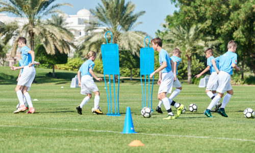 Manchester City offer free soccer coaching in Dubai