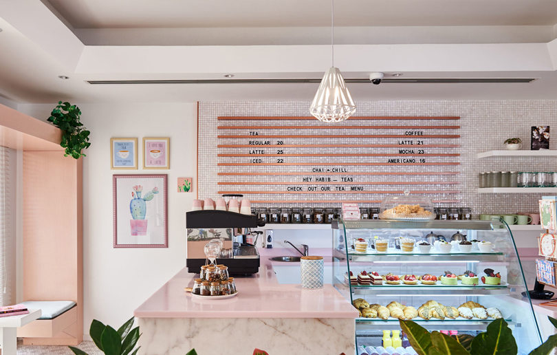 We love this beautiful new café in Dubai