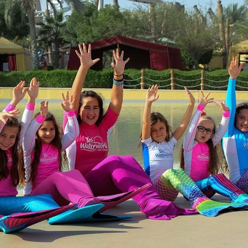 Popular kids’ mermaid school is back at Yas Waterworld!