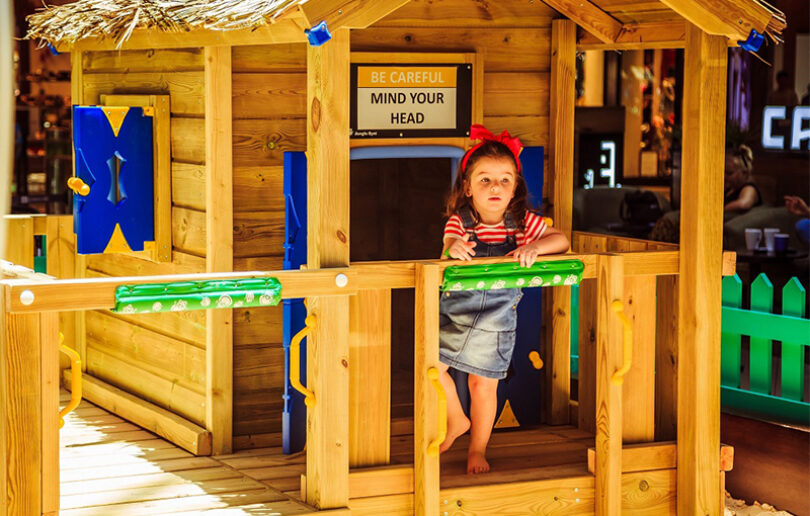 We love this FREE family-friendly indoor beach party