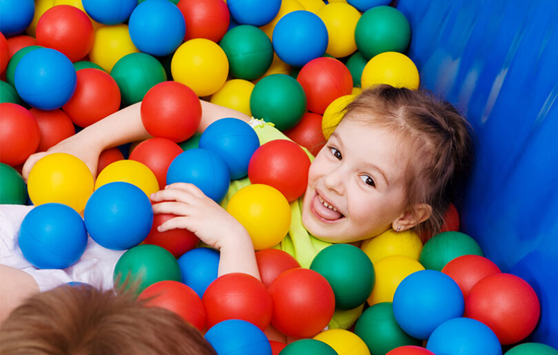 We love this FREE family-friendly indoor beach party