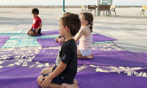 Dubai café to host after-school kids yoga class