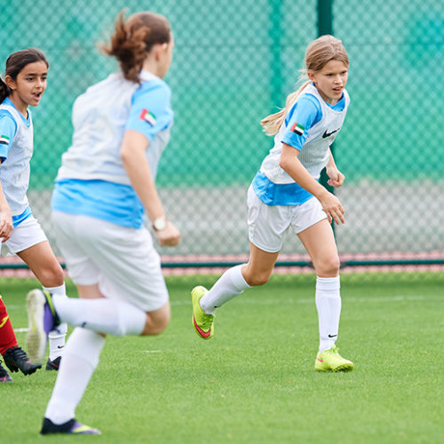 A girls’ football festival is heading to Abu Dhabi soon