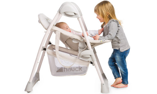 Support your baby from birth with Hauck’s 2-in-1 highchair