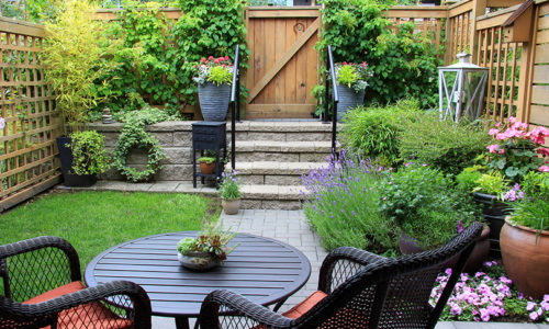 Five tips to make small gardens seem bigger