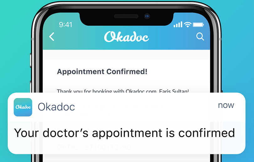 Book your next doctor’s appointment online in seconds with Okadoc