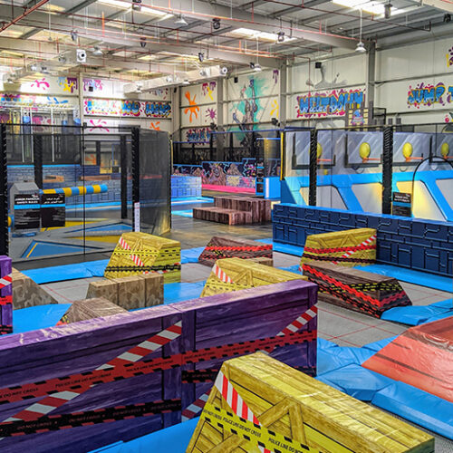 Half-price entry to this indoor parkour playground this month