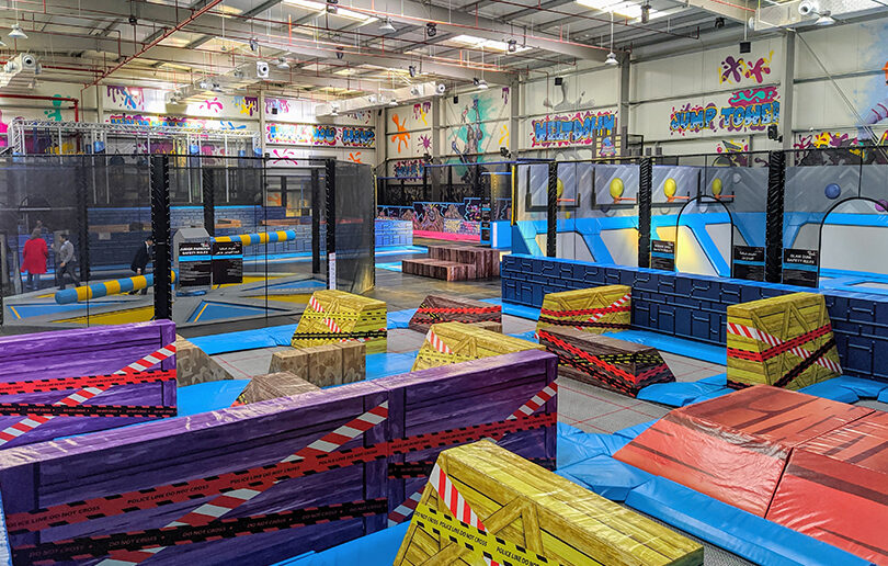 Half-price entry to this indoor parkour playground this month