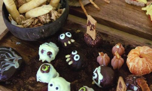 Recipe: Halloween Brownie Bites   