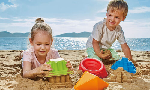 Enjoy a day at the beach with Hape Sand Toys