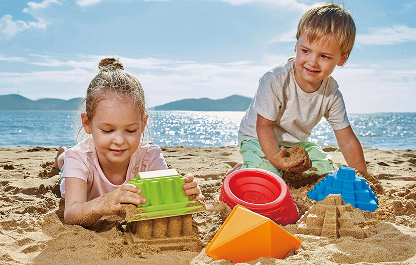 Enjoy a day at the beach with Hape Sand Toys