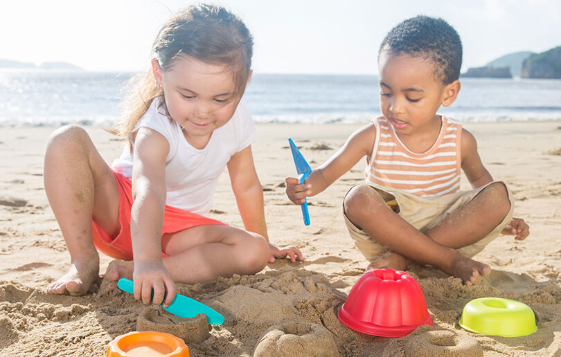 Enjoy a day at the beach with Hape Sand Toys