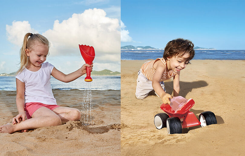 Enjoy a day at the beach with Hape Sand Toys