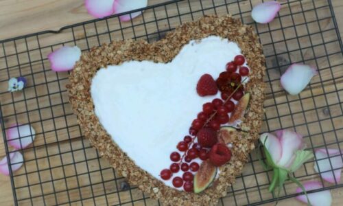 Recipe: Coconut Granola Love Heart Tart