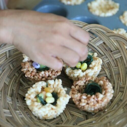 Recipe: Easter chick nests