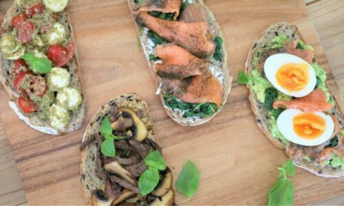 Recipe: Healthy Toast four ways