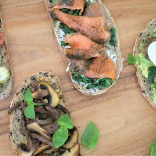 Recipe: Healthy Toast four ways