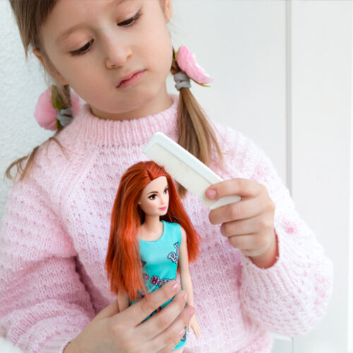 How doll play can help develop skills in children