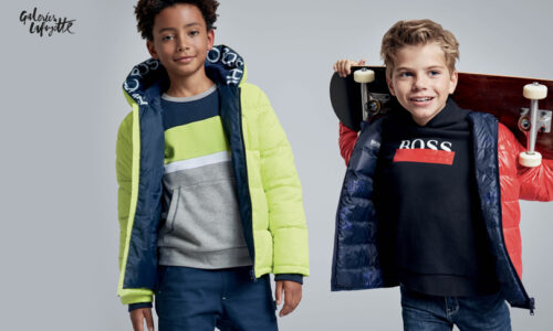 BOSS Kidswear FW20 at Galeries Lafayette: For every little boss!