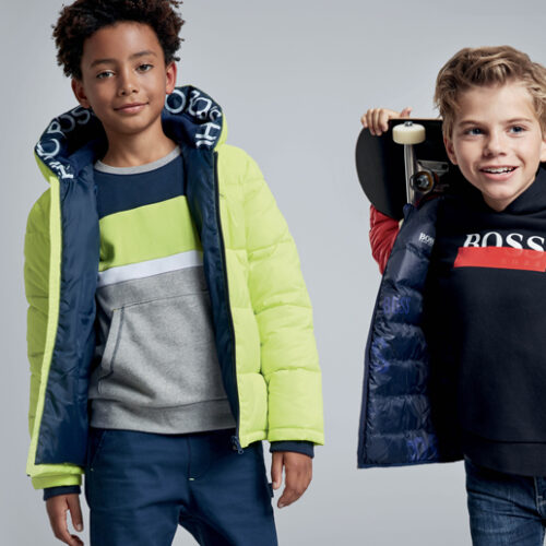 BOSS Kidswear FW20 at Galeries Lafayette: For every little boss!