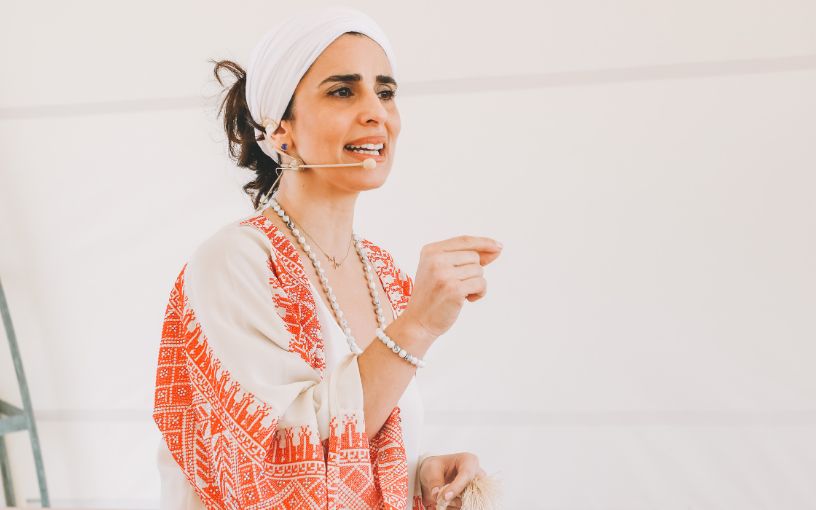 Arab Kundalini yoga guru, Nancy Zabaneh