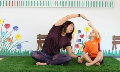 Free community Mommy & Me Yoga classes in November