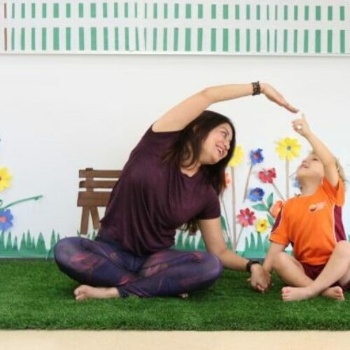 Free community Mommy & Me Yoga classes in November