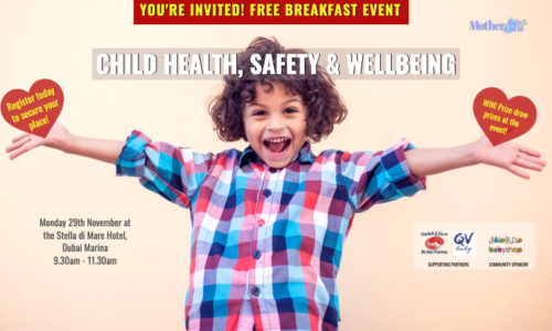 INVITATION! Free Breakfast Event: Child Health, Safety & Wellbeing