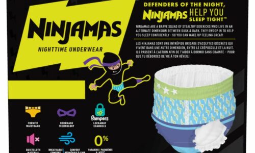 New Ninjamas bedwetting underwear for kids at night