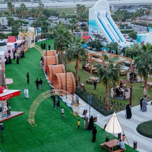 Visit City Centre Al Zahia for a cosy Winter Garden experience
