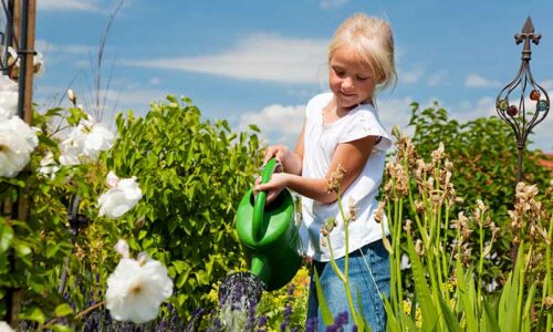 How gardening nurtures children