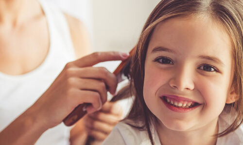 The benefits of hair oiling for children